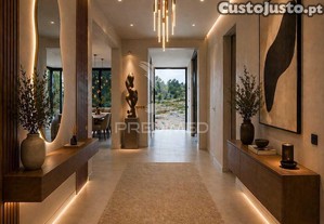 Moradia térrea de luxo | 5.000m² | piscina | ginásio | cinema privado | quinta do anjo