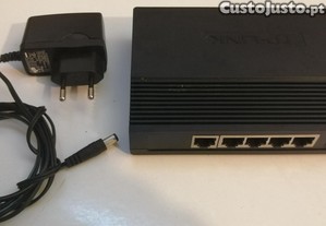 Switch Gigabit TP-Link de 5 Portas