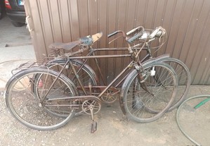 Duas bicicletas pasteleiras SIERA DE LUXO e LISETTE de Homem