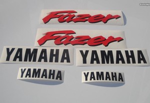Yamaha Fazer 1999 2000 2001 2002 autocolantes