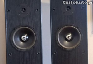 Colunas CAT LEB 401 de fabrico alemo 180w x 2 potncia 85cm altura