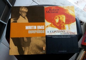 Obras de Martin Amis e Robert Menasse
