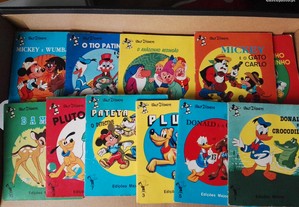 Walt Disneys mini Edições Majorica originais antigos