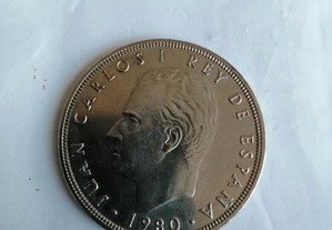 Moeda de 100 pesetas de 1982 bela