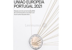 Portugal Carteiras BNC 2Eur Presidência UE Tarvessia Atlantico Sul