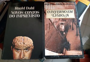 Obras de Roald Dahl e António Munoz Molina