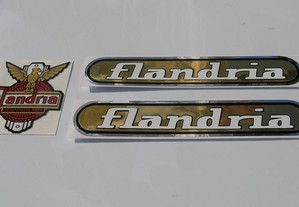 Flandria Apollo Autocolants emblemas stickers