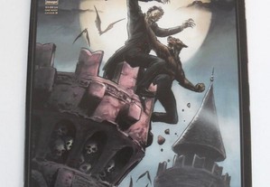 Frank Frazetta Dracula meets Wolfman Image Comics BD Original banda desenhada