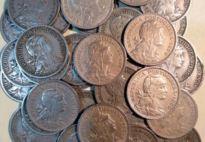 50 centavos 1959 alpaca - 37 moedas