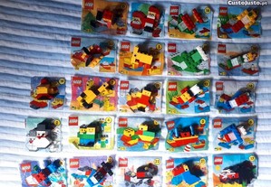 23 Figurinhas LEGO + Folhetos (preço unitário)