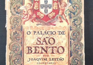 Livro "O Palácio de São Bento", de Joaquim Leitão. Muito raro.