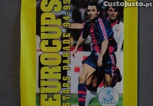 Carteira de cromos fechada Eurocups 94-95 SL Italy