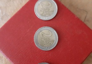 3 moedas de França raras