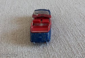 A boxed Corgi Toys No.240 dark blue Ghia-Fiat 600 'Jolly', pins on