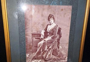 D. Maria Pia Em 1895 Cliché Bobone