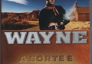 Dvd A Sorte é dos Audazes - western - John Wayne - Edição especial - NUNCA EXIBIDO EM PORTUGAL