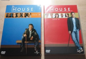 Dr. House 1 e 3 Série dvd