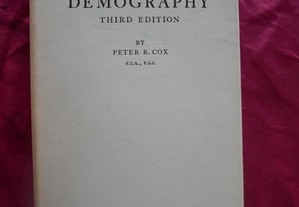 Demography by Peter R. Cox. F. I. A. , F. S. A. 1959