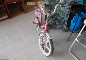 Bicicleta para menina cor de rosa Orbita
