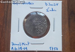 Moeda Rupia 1750 D. Jo�o V  - �ndia