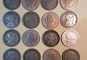 50 centavos 1951 alpaca - 24 moedas