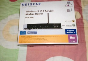 router adsl netgear computador / pc