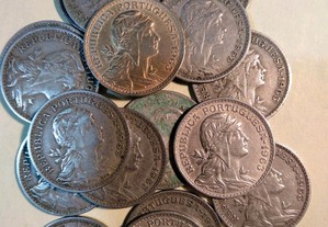 50 centavos 1963 alpaca - 17 moedas