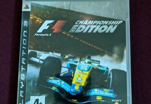 Formula One Championship edition PS3 como novo