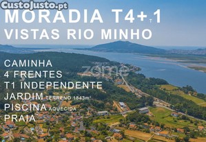 Moradia T4+1 Em Caminha Vistas Para O Rio Minho