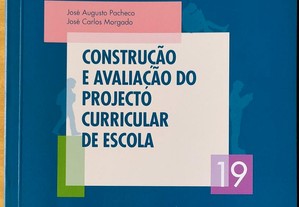 Construção e avaliação do projecto curricular de..
