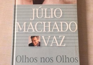 Livro " Olhos nos Olhos" de Júlio Machado Vaz