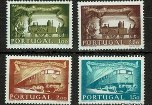 Selos Portugal 1956-Afinsa 821/824 MVLH