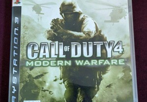 Call of duty 4 modern warfare PS3 como novo