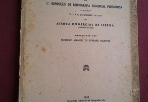 Catálogo da 1.ª Exposição de Bibliografia Comercial-1937