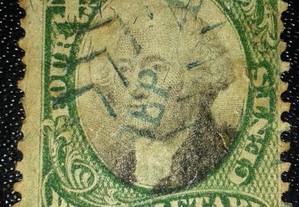 Revenue Stamp 4 cents (proprietary) 1871-1880?
