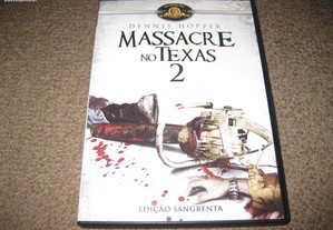 DVD "Massacre no Texas 2" com Dennis Hopper/Raro!