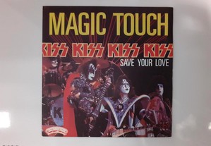Disco vinil single Kiss Magic Touch