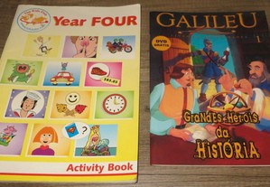 Livros Active Book e Galileu Atividades - 4 anos
