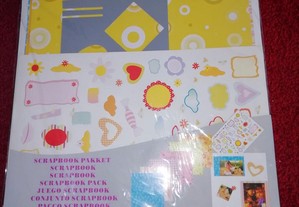 Conjunto Criança Scrap book Livro de Recortes /Album fotos