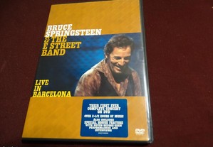 DVD-Bruce Springsteen and The E Street Band-Live in Barcelona-Edição 2 discos