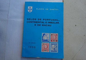 Livro "Selos de Portugal Continental, Insular e de Macau".