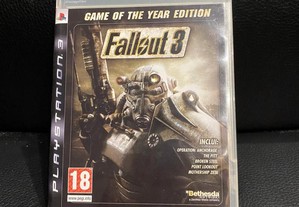 Jogo PS3 - "Fallout 3 GOTY Edition"