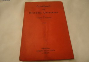 livro Compendio de história universal 1962