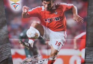 Posters Benfica com 2 jogadores cada poster - Medida de cada poster: 58 X 43 cm