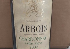 Garrafa francês Arbois Chardonnay