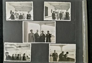 Conjunto de 34 fotos antigas a PB, preto e branco