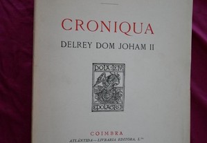 Croniqua delRei Dom Joham II Rui de Pina. 1950