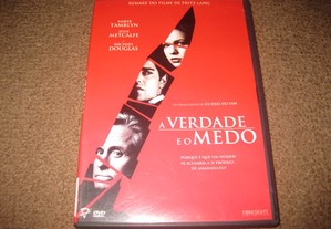 DVD "A Verdade e o Medo" com Michael Douglas