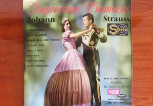 Disco Vinil Impressions Viennoises de Johann Strauss