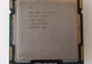 CPU Intel® Core i5-760 - 2,8 Ghz - LGA1156